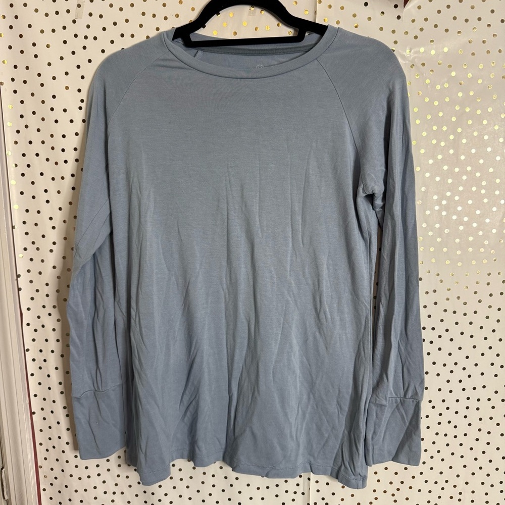 Free fly Blue Long Sleeve Shirt